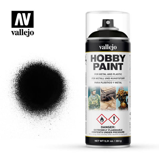 噴罐 Hobby Spray Paint - 28012 -  黑色底漆 Black Primer