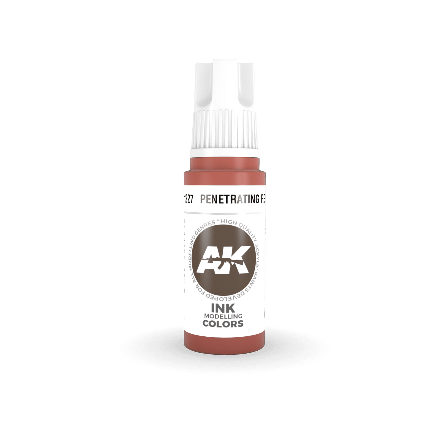 AK-11227 AK Interactive 3G Acrylic Penetrating Red INK 17ml