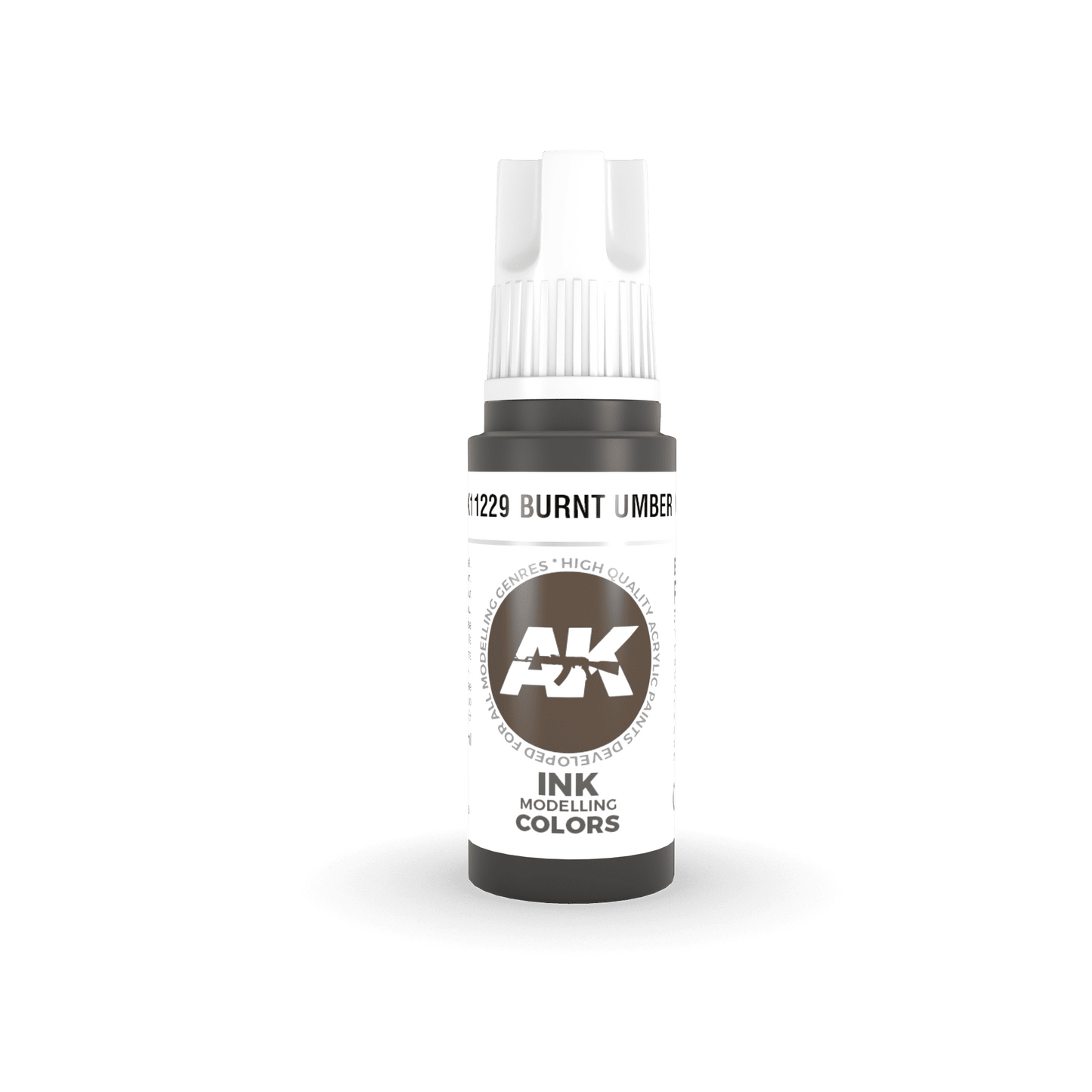 AK-11229 AK Interactive 3G Acrylic Burnt Umber INK 17ml