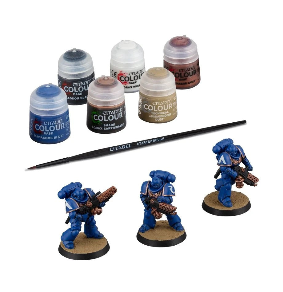 Infernus Marines + Paints Set (Jpn/Sim+Tra Chinese) - 煉獄戰士+顏料