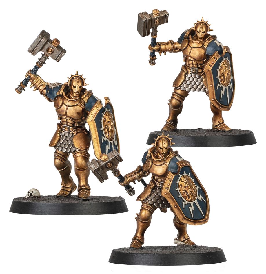 Age of Sigmar: Stormcast + Paint Set - 戰鎚西格瑪時代：雷鑄神兵顏料套裝