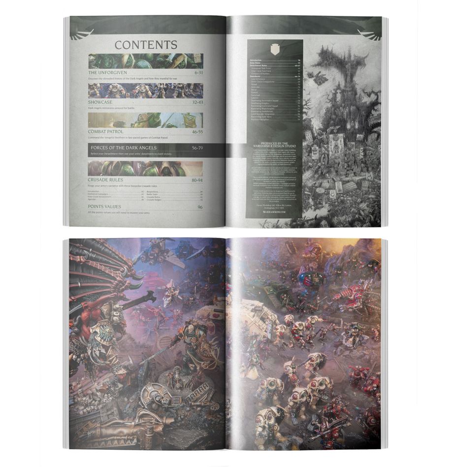 Dark Angels: Codex Supplement (Chinese) - 聖典補充版：黑暗天使(簡中版)