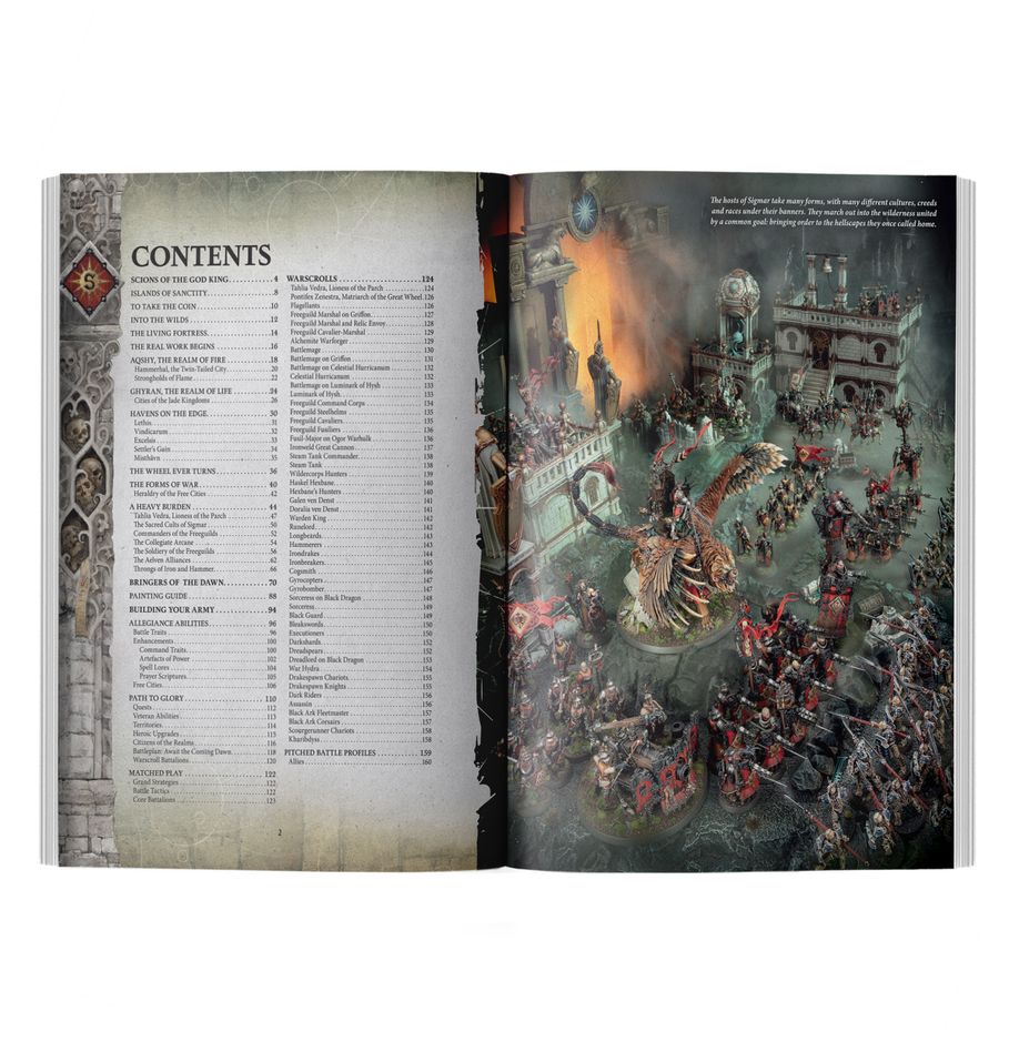 Cities Of Sigmar: Battletome (English) - 戰鬥寶典：席格瑪眾城（英文版）