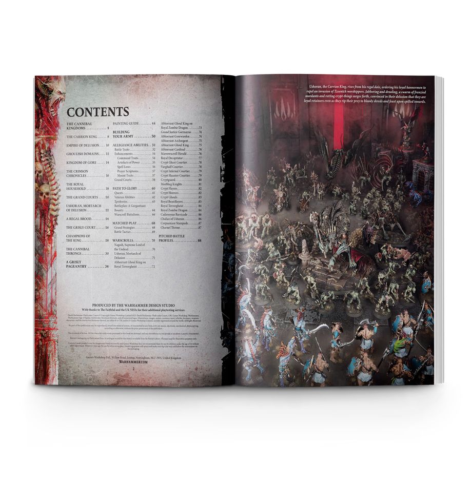 Flesh-Eater Courts: Battletome (English) - 戰鬥寶典：食肉王廷(英文版)