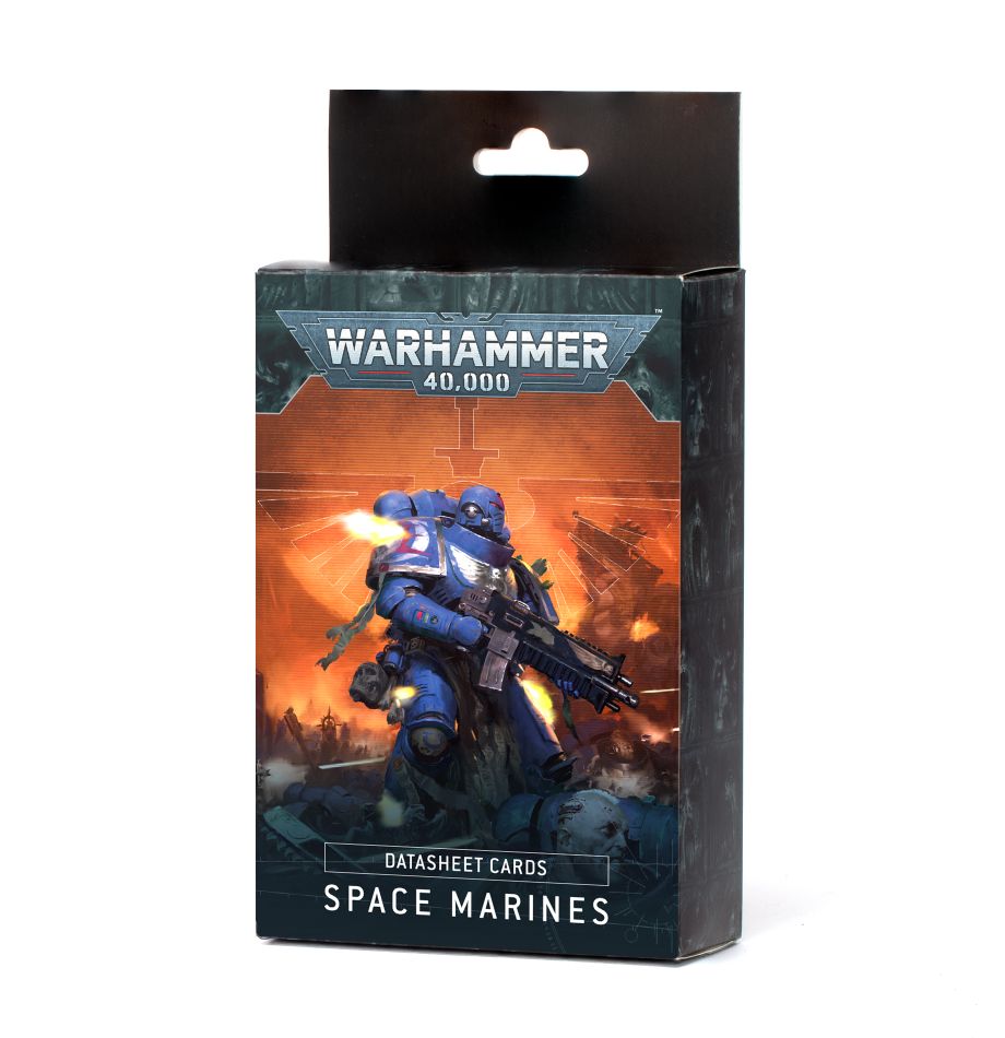 Space Marines: Datasheet Cards (English) - 數據表卡：星際戰士(英文版)