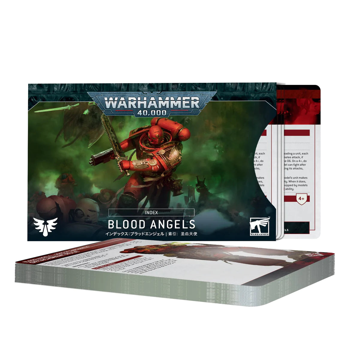 Index Cards: Blood Angels (English) - 索引卡: 血天使(英文版)