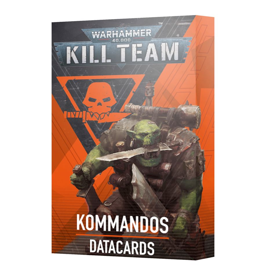 Kill Team: Kommandos Datacards (English)