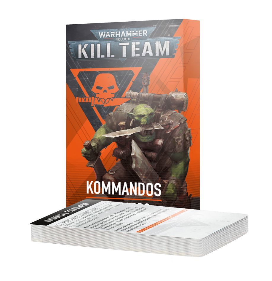 Kill Team: Kommandos Datacards (English)