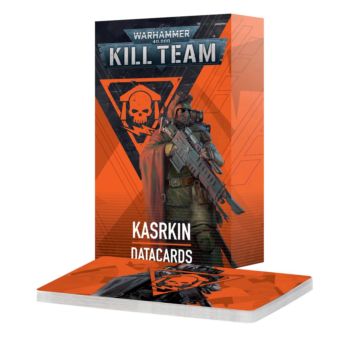 Kill Team: Kasrkin Datacards (English) - 殺戮小隊數據卡：卡舍津(英文版)