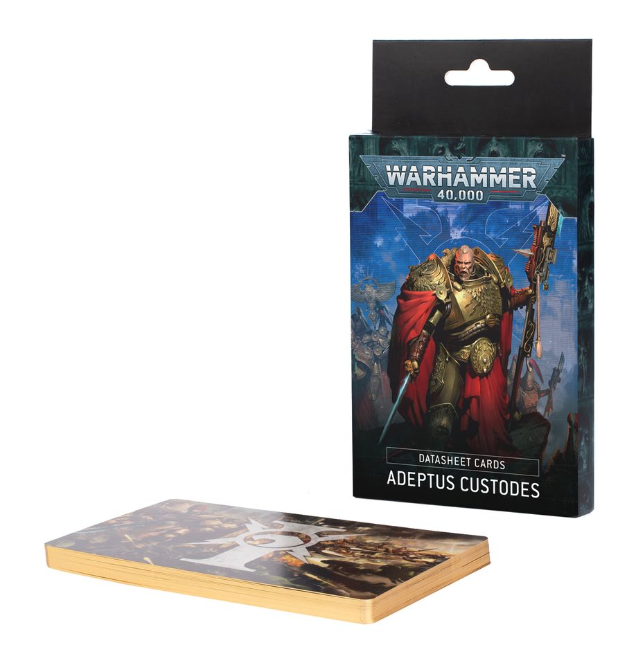 Adeptus Custodes: Datasheet Cards (English) - 帝皇禁軍數據卡(英文版)