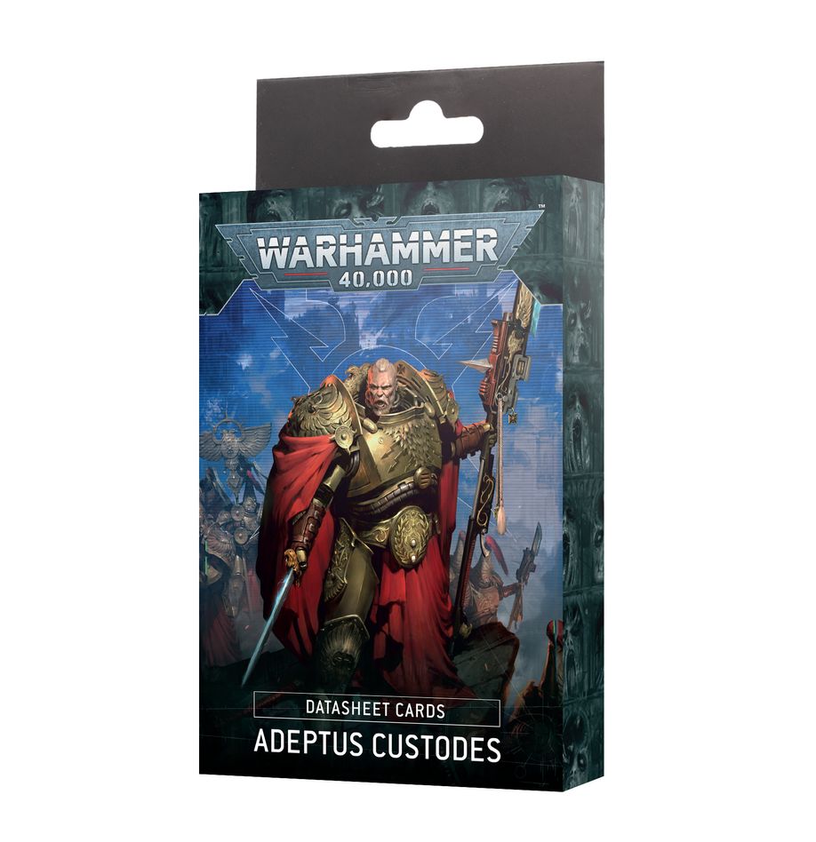 Adeptus Custodes: Datasheet Cards (English) - 帝皇禁軍數據卡(英文版)