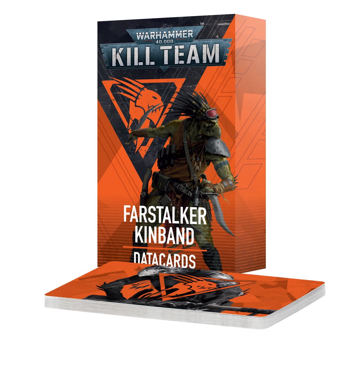 Kill Team: Farstalker Kinband Datacards (Chinese) - 殺戮小隊數據卡：遠獵者族團(簡中版)