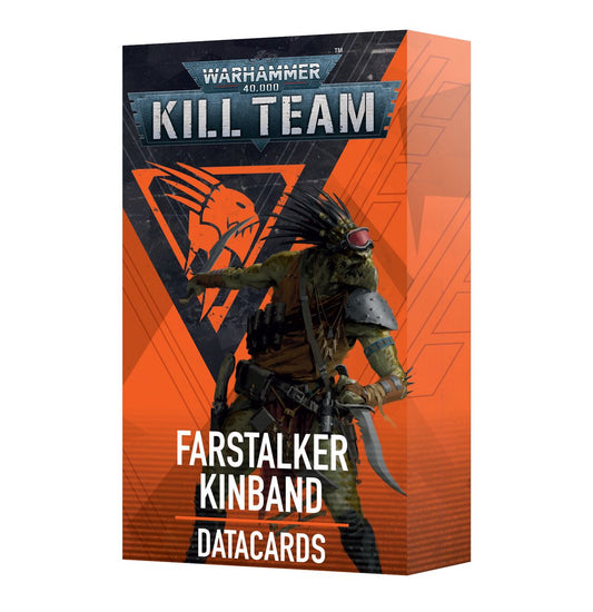 Kill Team: Farstalker Kinband Datacards (Chinese) - 殺戮小隊數據卡：遠獵者族團(簡中版)