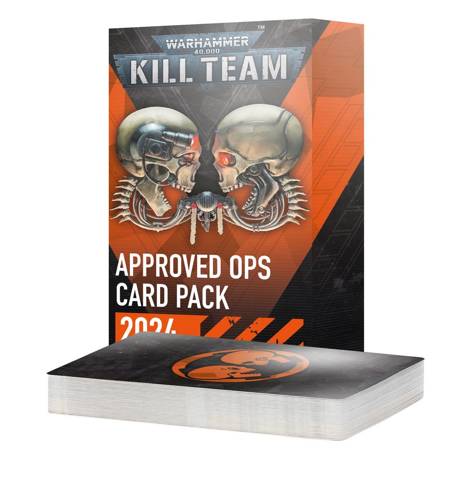 Kill Team: Approved Ops Card Pack (Chinese) -殺戮小隊:認證行動卡包(中文)