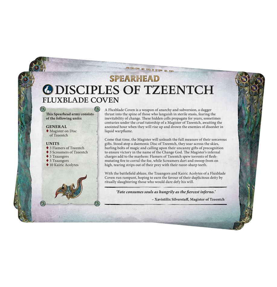 Faction Pack: Disciples of Tzeentch (English) - 陣營卡包：奸奇使徒(英文版)