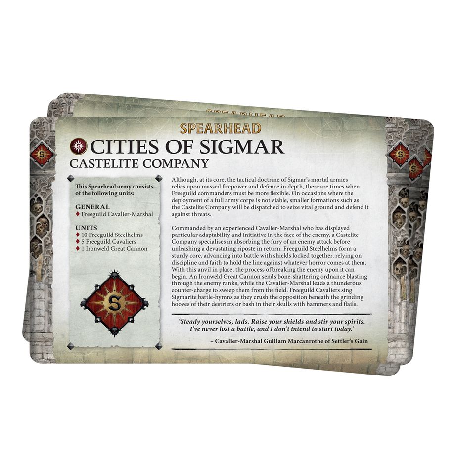 Faction Pack: Cities of Sigmar (Chinese) - 陣營卡包：西格瑪之城(簡中版)