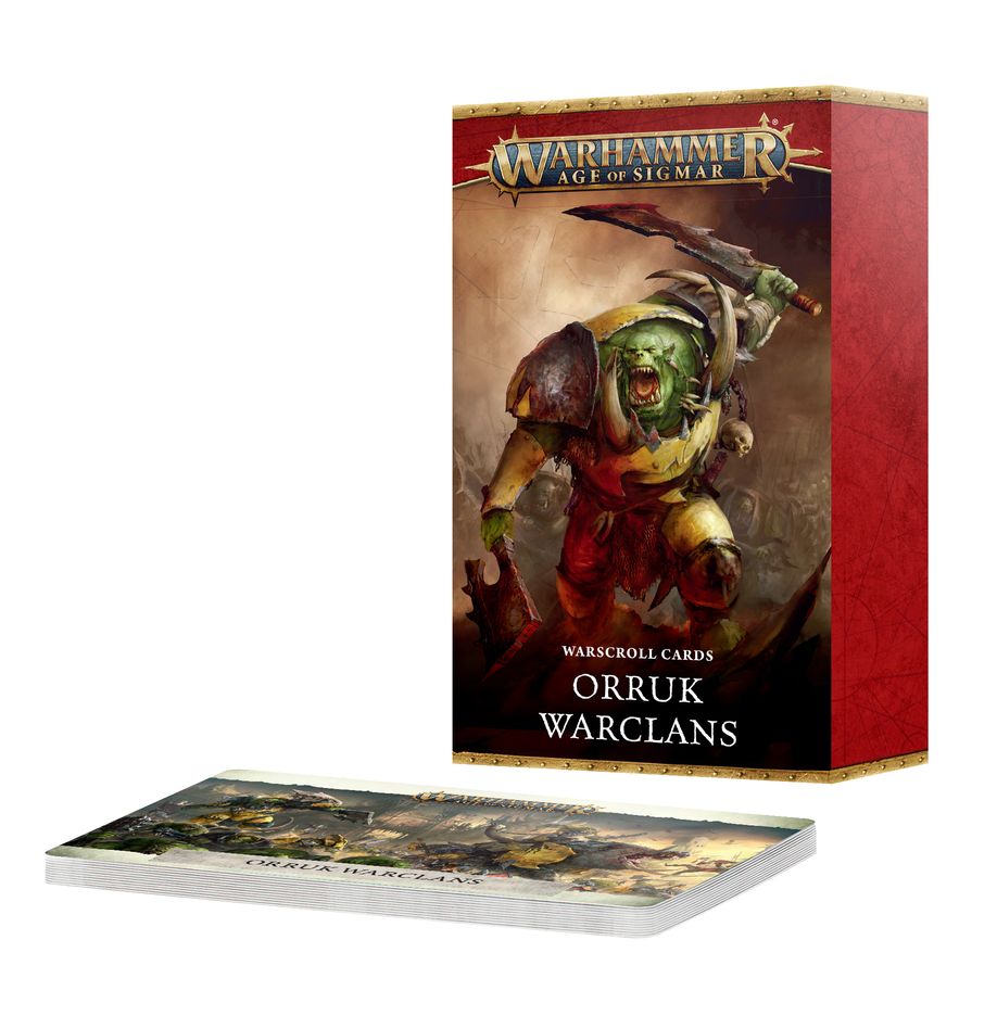 Orruk Warclans: Warscroll Cards (Chinese) - 獸人戰爭氏族戰爭卷軸卡片(簡中版)