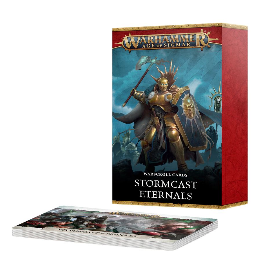 Stormcast Eternals: Warscroll Cards (English) - 戰爭卷軸卡片：雷鑄神兵(英文版)