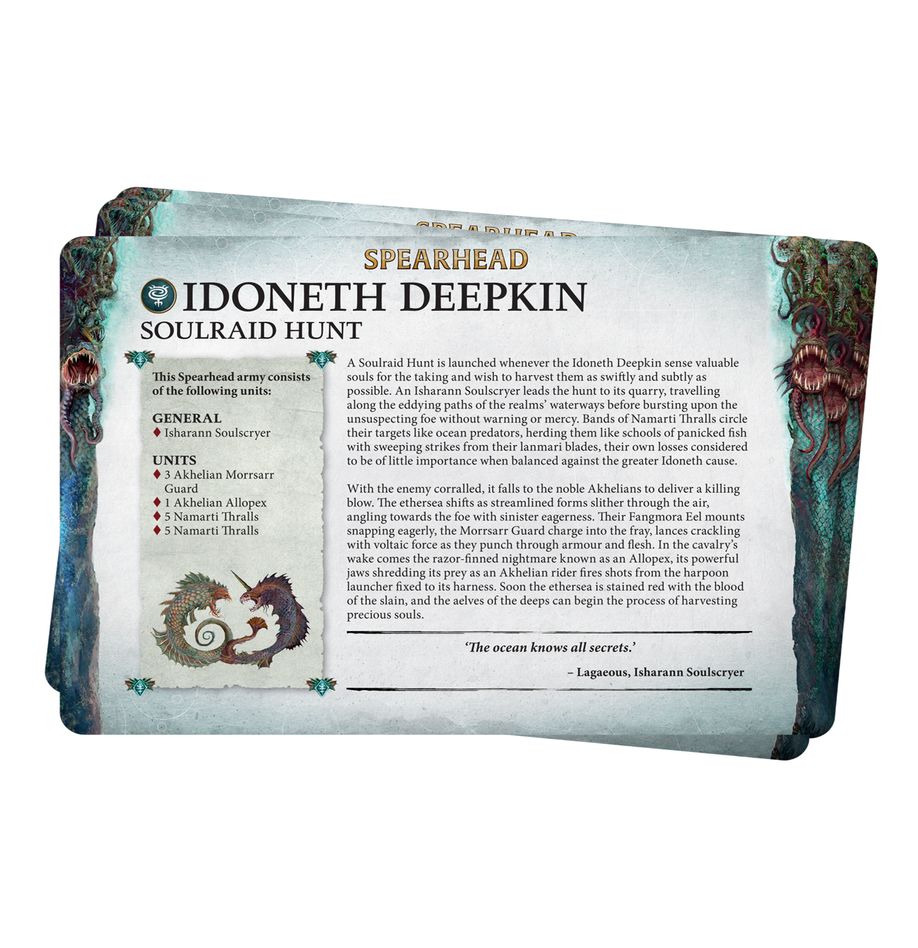 Faction Pack: Idoneth Deepkin (English) - 陣營卡包：深淵海靈(英文版)