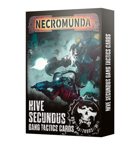 Necromunda: Hive Secundus Gang Tactics Cards - 涅克洛蒙達：巢都塞昆德斯戰術卡片