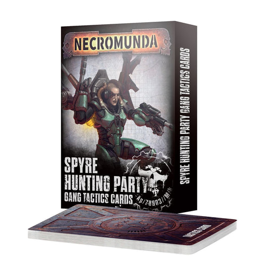 Necromunda: Spyre Hunting Party Gang Tactics Cards - 涅克洛蒙達：獵爵狩獵團幫派戰術卡片