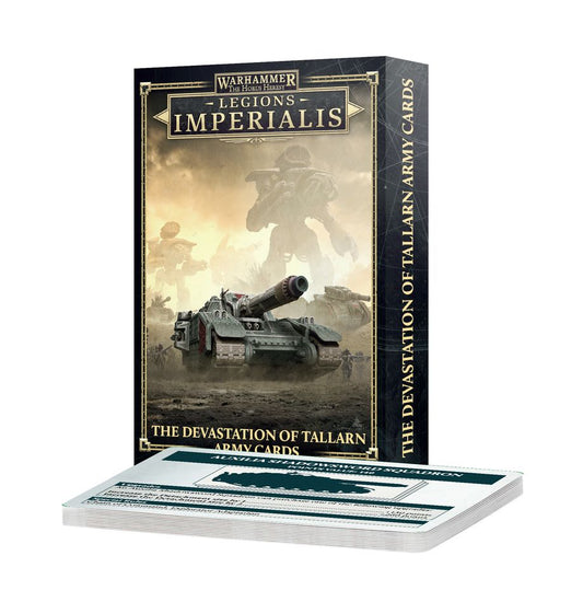 Legions Imperialis: The Devastation of Tallarn Army Cards - 帝國軍團：塔蘭毀滅軍隊卡組