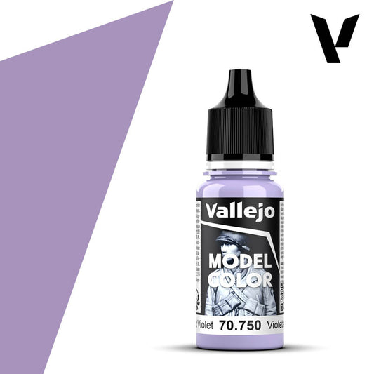 模型色彩 Model Color - 50 - 70750 - Light Violet - 17 ml.