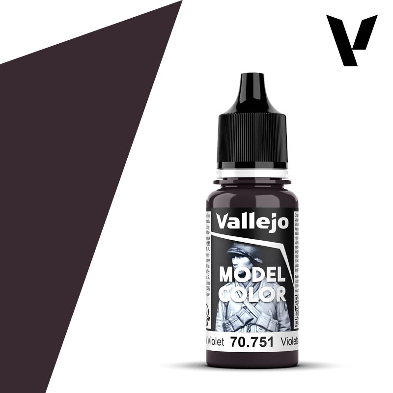 模型色彩 Model Color - 54 - 70751 - Black Violet - 17 ml.