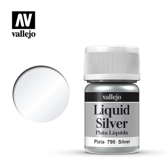 液態金屬 Liquid Gold - 70790 - 銀色 Silver (Alcohol Based) - 35 ml.