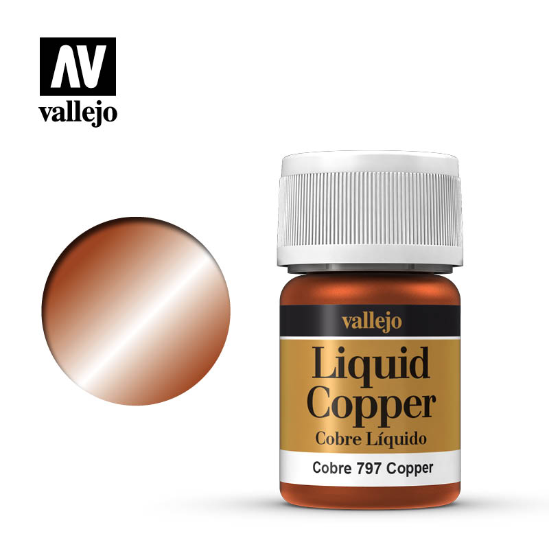 液態金屬 Liquid Gold - 70797 - 銅色 Copper (Alcohol Based) - 35 ml.