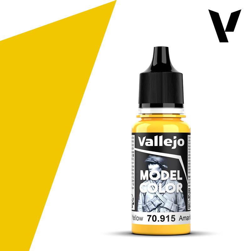 模型色彩 Model Color - 014 - 70915 - Deep Yellow - 17 ml.