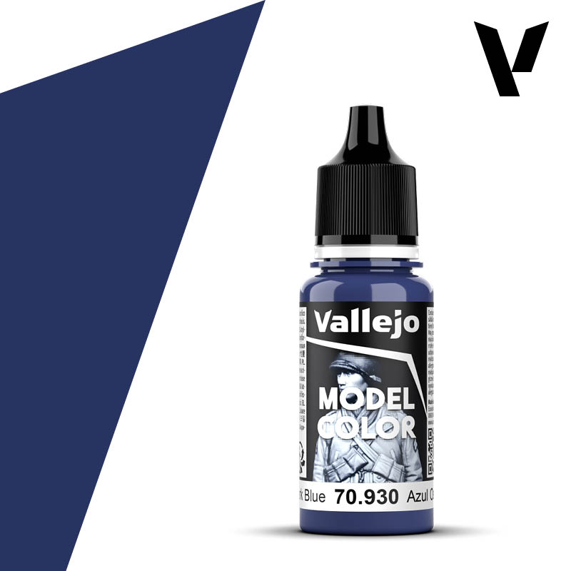 模型色彩 Model Color - 053 - 70930 - Dark Blue - 17 ml.