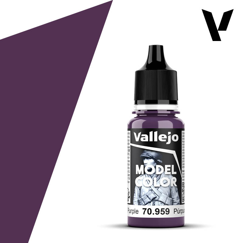 模型色彩 Model Color - 044 - 70959 - Purple - 17 ml.