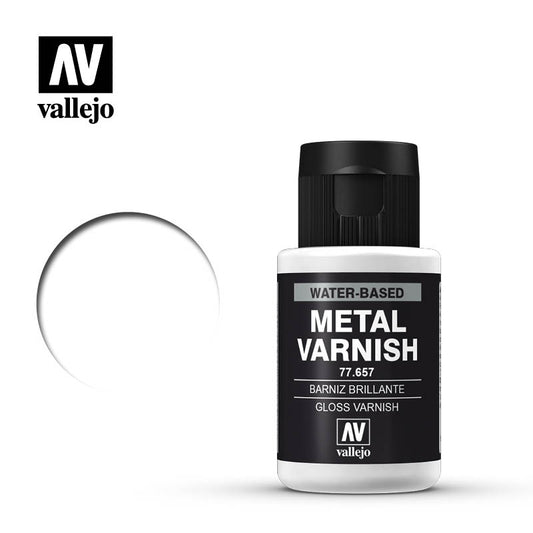 金屬色彩 Metal Color - 77657 - 亮光金屬保護漆 Gloss Metal Varnish - 32 ml