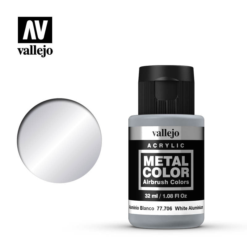 金屬色彩 Metal Color - 77706 - 白鋁 White Aluminium - 32 ml