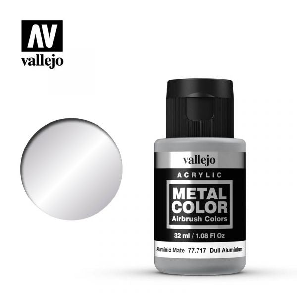 金屬色彩 Metal Color - 77717 - 亞光鋁 Dull Aluminium - 32 ml