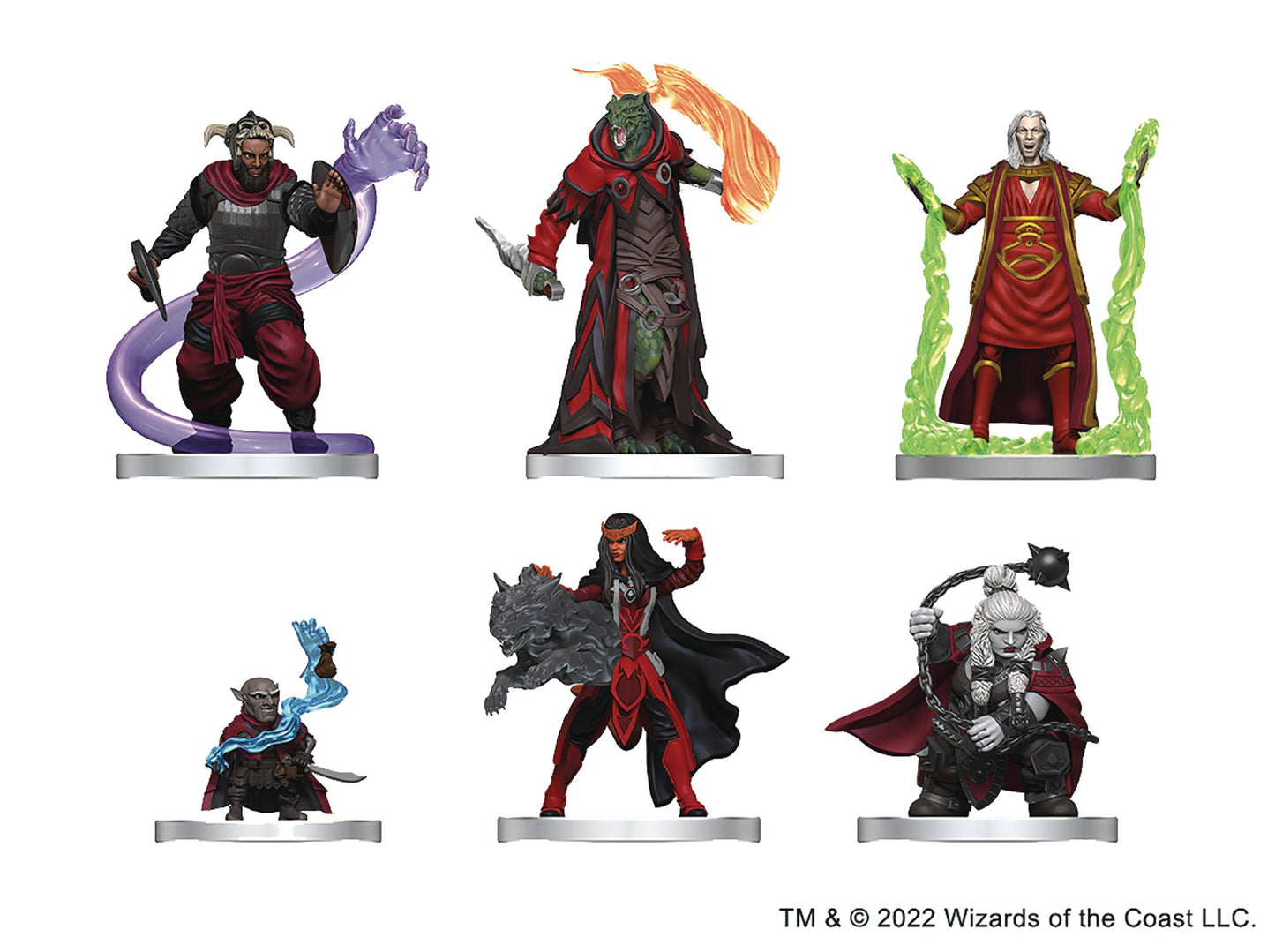 WizKids - 龍與地下城 - 突襲 - 紅袍巫師幫組合包 Dungeons & Dragons Onslaught: Red Wizards Faction Pack