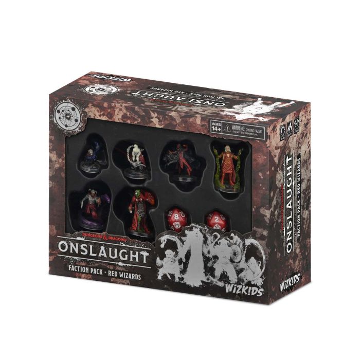 WizKids - 龍與地下城 - 突襲 - 紅袍巫師幫組合包 Dungeons & Dragons Onslaught: Red Wizards Faction Pack