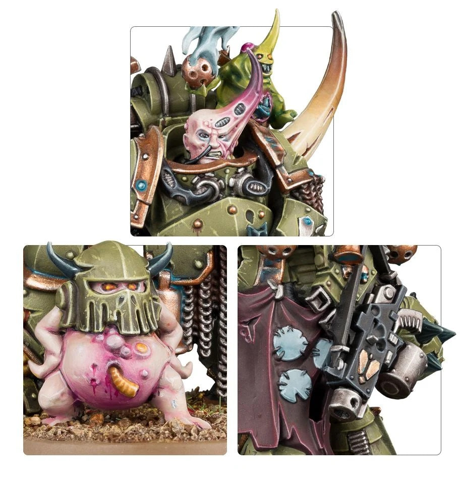 Death Guard: Plague Marine Champion - 死亡守衛瘟疫戰士勇士