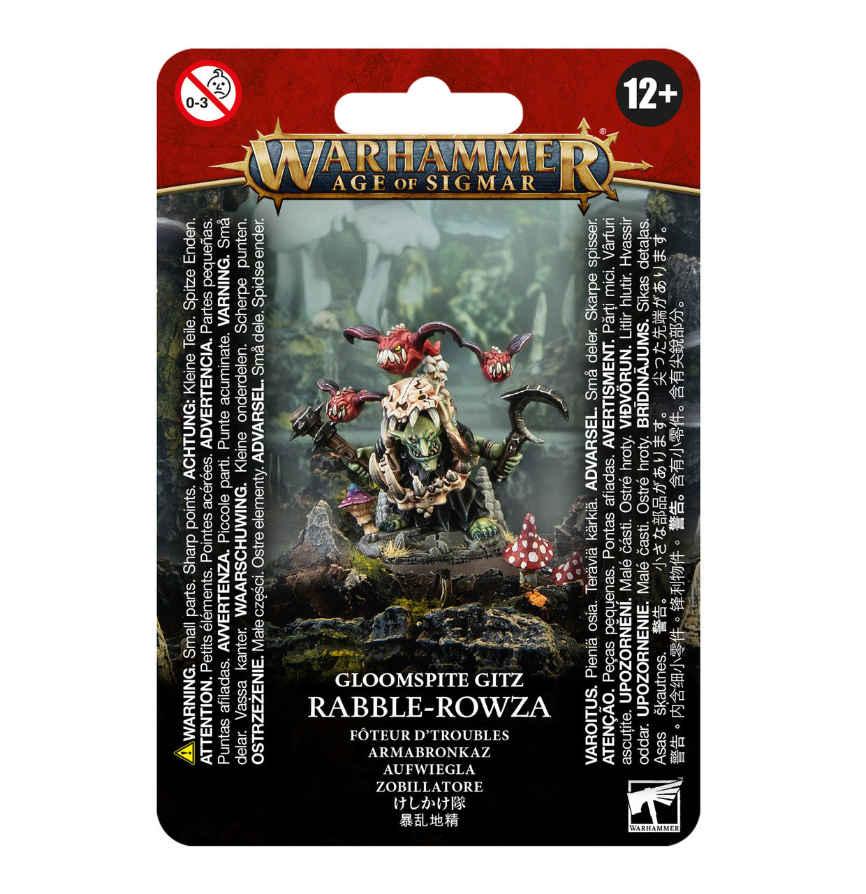 Gloomspite Gitz: Rabble-Rowza - 殘暴小子暴言者