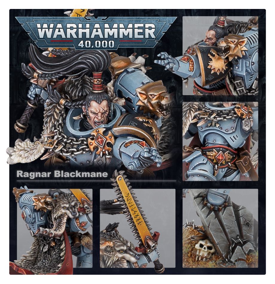 Space Wolves: Ragnar Blackmane - 太空野狼拉格納黑鬃