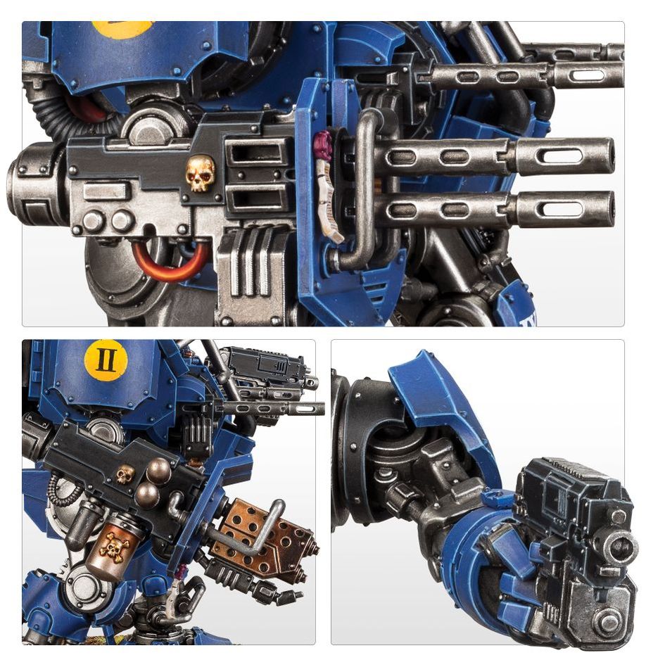 Space Marines: Primaris Invictor Tactical Warsuit - 星際戰士基因原體戰術鎧甲