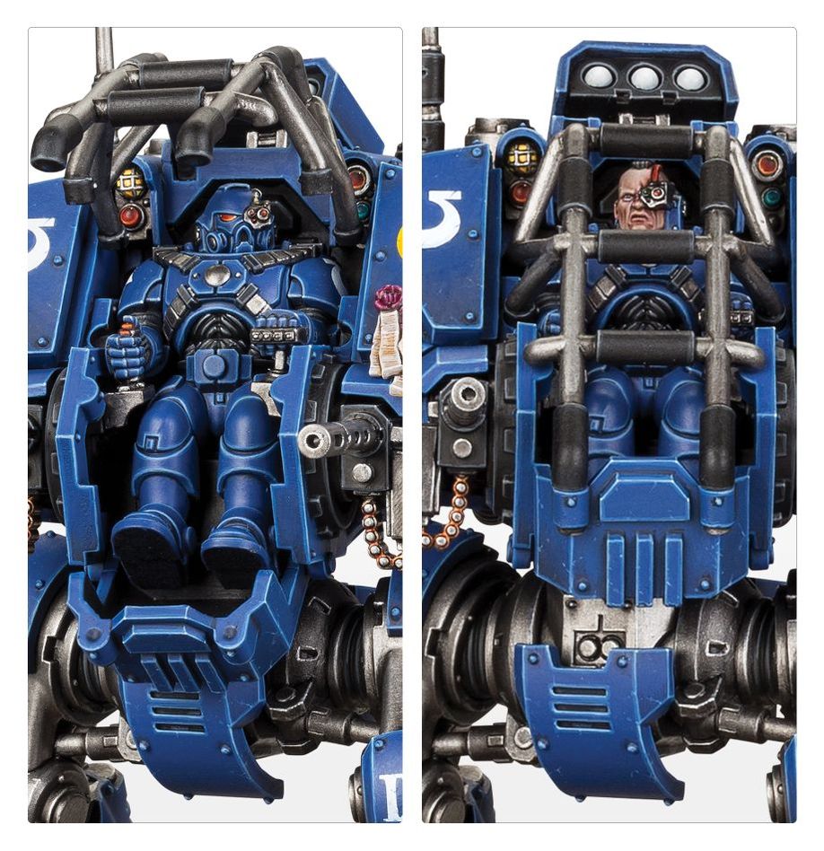 Space Marines: Primaris Invictor Tactical Warsuit - 星際戰士基因原體戰術鎧甲