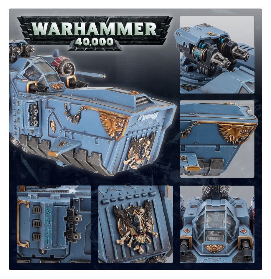 Space Wolves: Stormfang Gunship - 太空野狼風暴牙炮艇