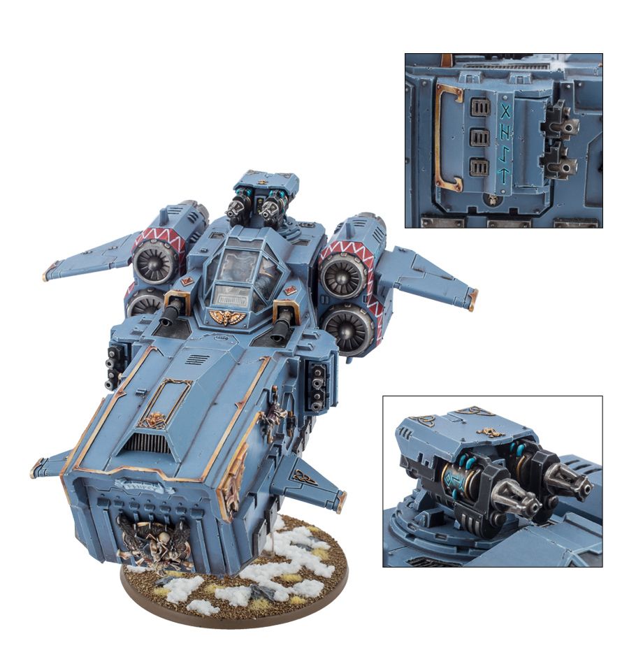 Space Wolves: Stormfang Gunship - 太空野狼風暴牙炮艇