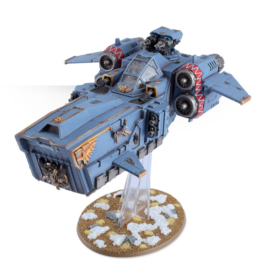 Space Wolves: Stormfang Gunship - 太空野狼風暴牙炮艇