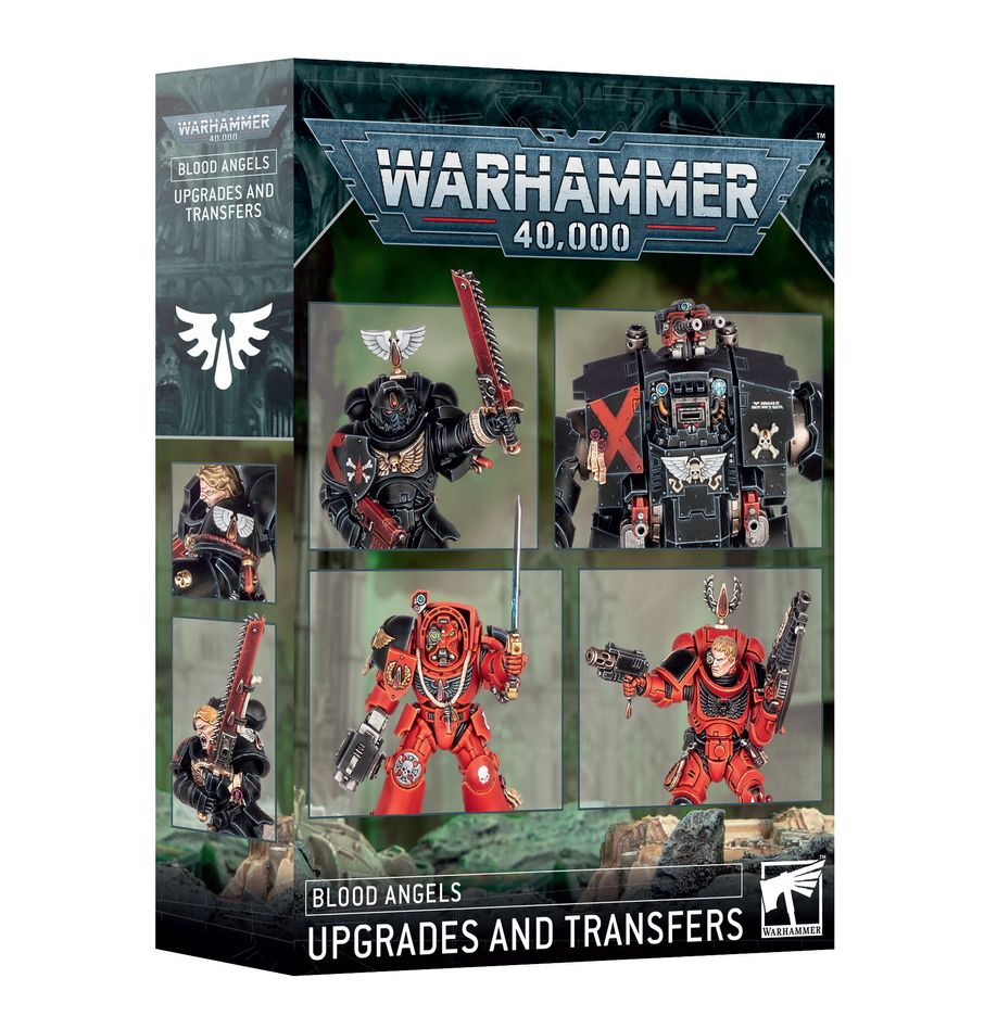 Blood Angels: Upgrades and Transfers - 聖血天使：聖血天使改件與水貼紙