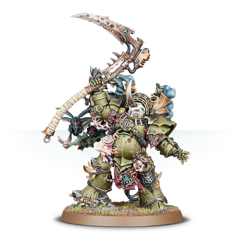 Death Guard: Typhus Head of the Plague God - 死亡守衛泰弗斯