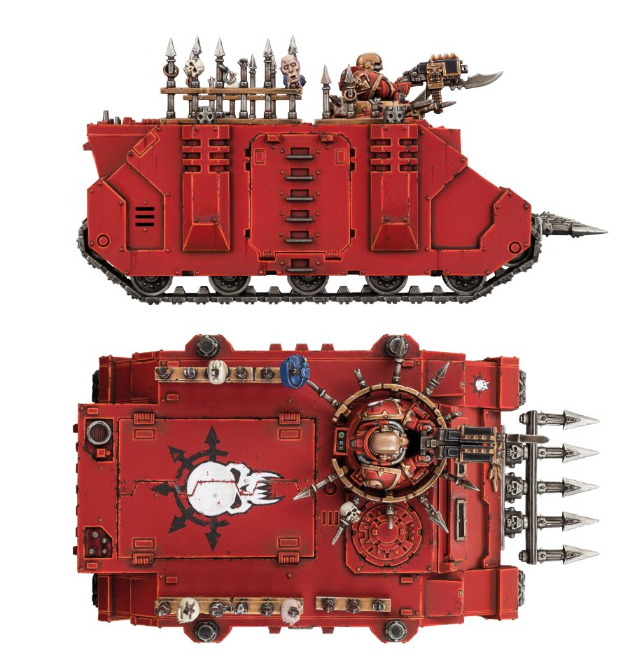 Chaos Space Marines: Chaos Rhino - 渾沌星際戰士渾沌犀牛戰車