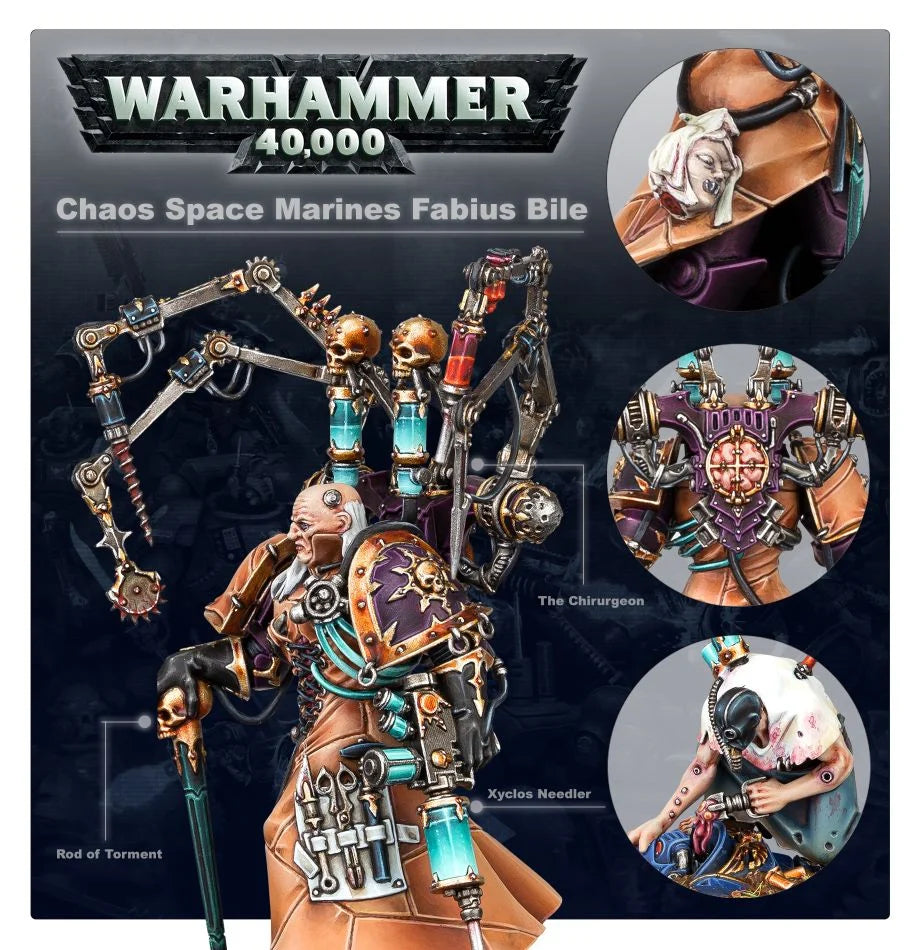 Chaos Space Marines: Fabius Bile - 混沌星際戰士法比烏斯.拜爾